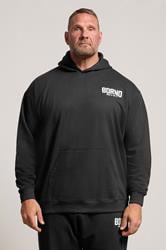 BadRhino Big & Tall Black Logo Hoodie | BadRhino 3