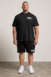 BDRNO Premium Big & Tall Black Logo T-Shirt | BadRhino 2