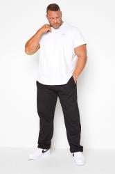 KAM Black Basic Joggers | BadRhino 3