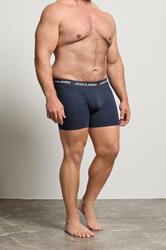 JACK & JONES Big & Tall 5 PACK Green/Blue/Black/Navy/Purple Boxers | BadRhino 2