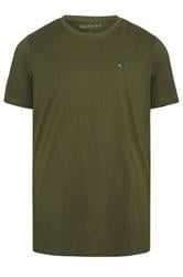 BadRhino Big & Tall 5 Pack Black/White/Navy Blue/Green/Grey Extra Long Core T-Shirts| BadRhino 5