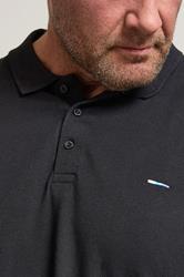 BadRhino Black Essential Long Sleeve Polo Shirt | BadRhino 4
