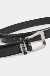 D555 Black Kingsize Bonded Leather Belt | BadRhino 3