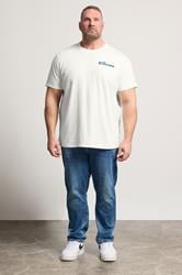 BadRhino Big & Tall Off White Ibiza Paradise Graphic T-Shirt | BadRhino 4