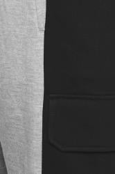 BadRhino Big & Tall Grey Colour Block Cargo Shorts | BadRhino 6