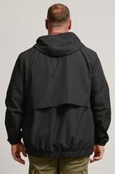 BadRhino Big & Tall Black Ripstop Zip Through Jacket | BadRhino 3