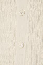 BadRhino Big & Tall Natural Brown Knitted Shawl Cardigan | BadRhino 5