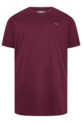 BadRhino Big & Tall Black/Red/Green/Blue/Navy Blue 5 Pack Extra Long V-Neck T-Shirts | BadRhino 2