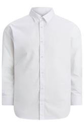 JACK & JONES Big & Tall White Long Sleeve Shirt