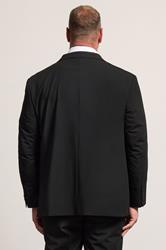 D555 Big & Tall Black Suit Jacket | BadRhino 2