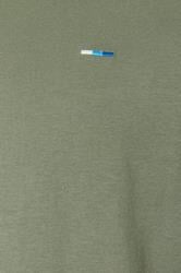 BadRhino Big & Tall Sage Green Long Sleeve Plain T-shirt | BadRhino 3