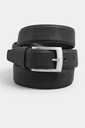 BEN SHERMAN Black Templeman Casual Belt