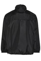 BadRhino Big & Tall Black Pac a Mac Hooded Jacket | BadRhino 6