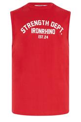 IronRhino Big & Tall Samba Red Strength Dept Vest