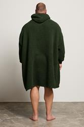 BadRhino Big & Tall Dark Green Blanket Hoodie | BadRhino 2