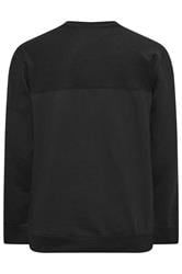 FIRETRAP Big & Tall Navy Blue Olsen Sweatshirt | BadRhino 2
