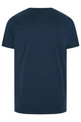 BadRhino Big & Tall Navy Blue Extra Long 'My BBQ' Graphic T-Shirt | BadRhino 6