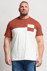 BadRhino Big & Tall Clay Orange Pocket T-Shirt | BadRhino 3