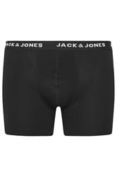 JACK & JONES Big & Tall 7 PACK Black Branded Boxers | BadRhino  2