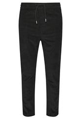 BadRhino Big & Tall Black Corduroy Trousers | BadRhino 1