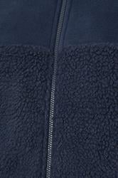 BadRhino Big & Tall Navy Blue Borg Fleece Jacket | BadRhino 3