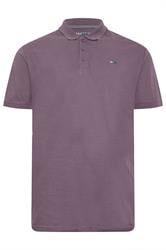 BadRhino Big & Tall Plum Purple Polo Shirt | BadRhino 5
