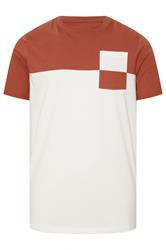 BadRhino Big & Tall Clay Orange Pocket T-Shirt