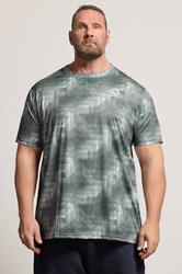 D555 Big & Tall Grey Lightweight Active T-Shirt | BadRhino 3