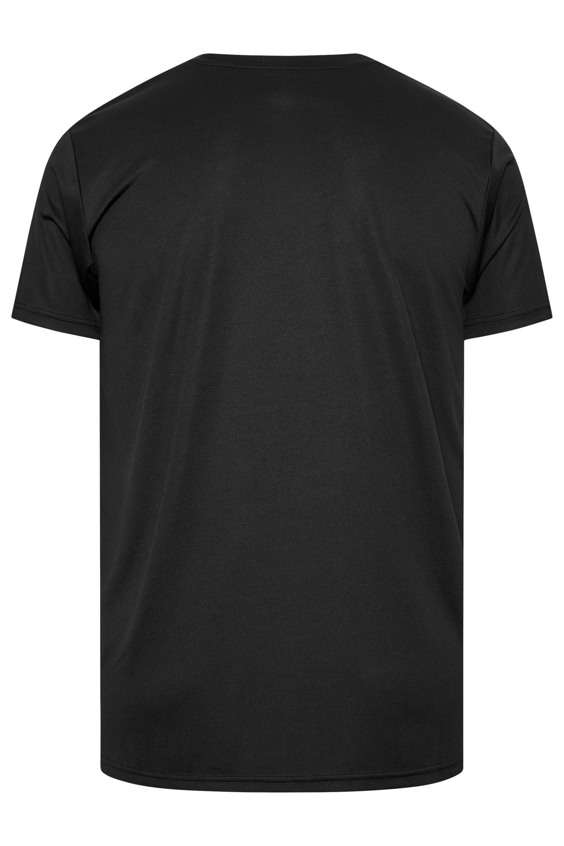 IronRhino Big & Tall Black Branded Performance T-Shirt | BadRhino 2