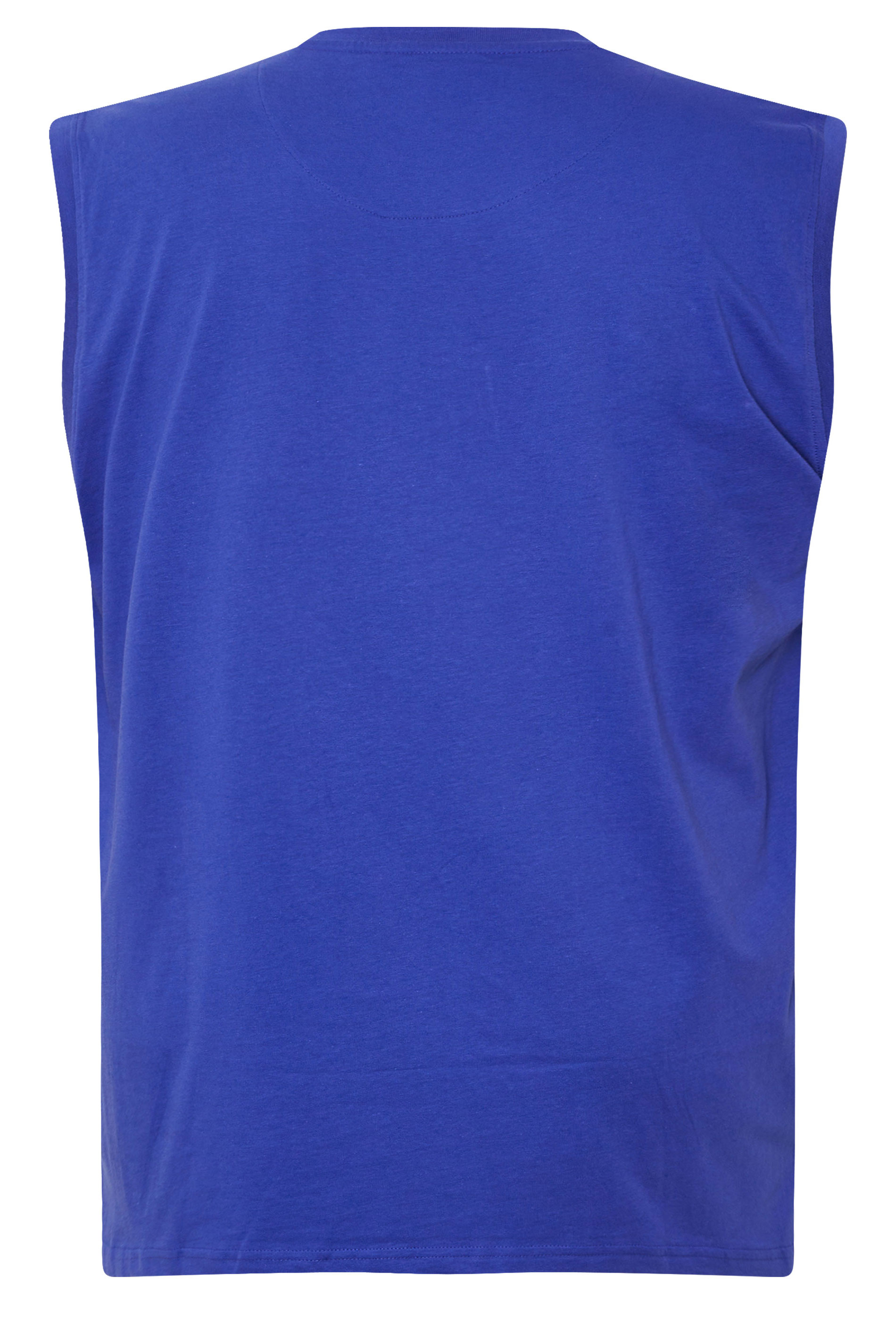 KAM Big & Tall Blue 'Sharky's Cove' Vest | BadRhino 3