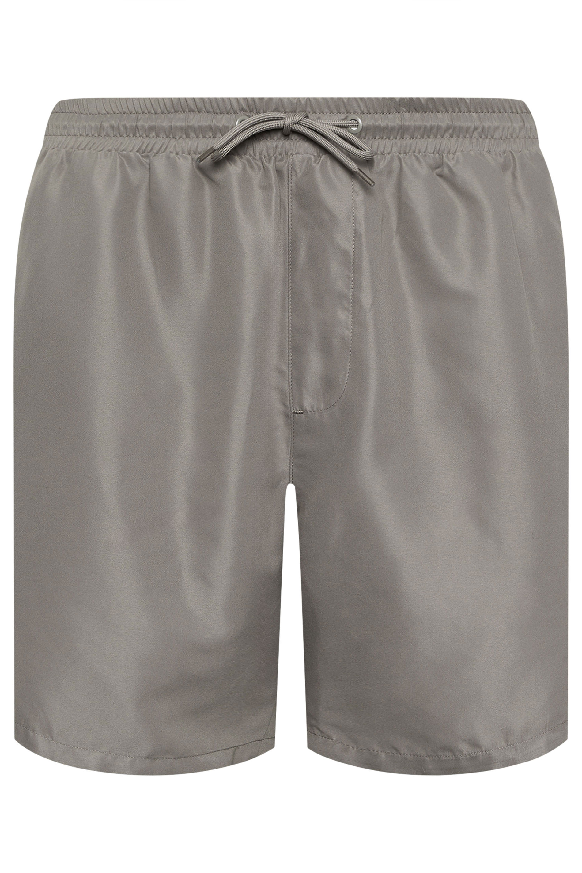 BadRhino Big & Tall Grey Swim Shorts | BadRhino 2