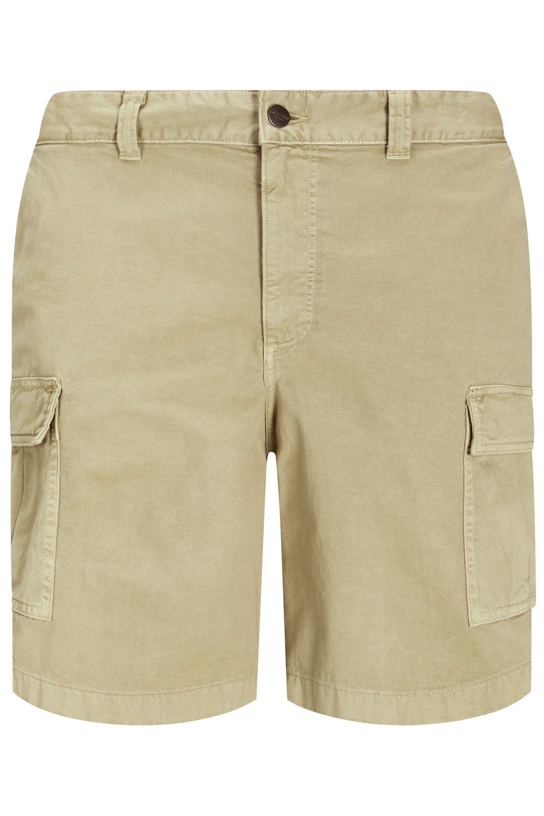 JACK & JONES Big & Tall Crockery Brown Cargo Shorts | BadRhino 3