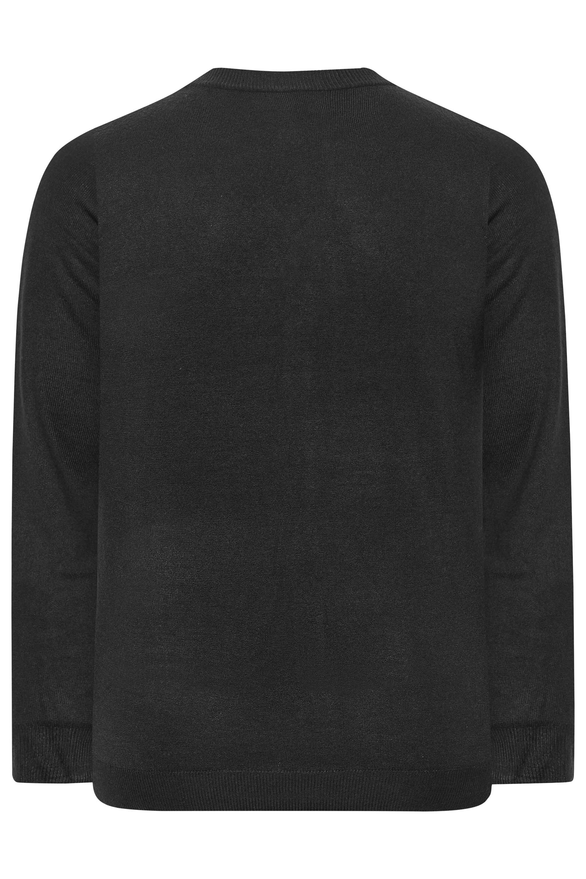 BadRhino Black Essential Knitted Cardigan | BadRhino