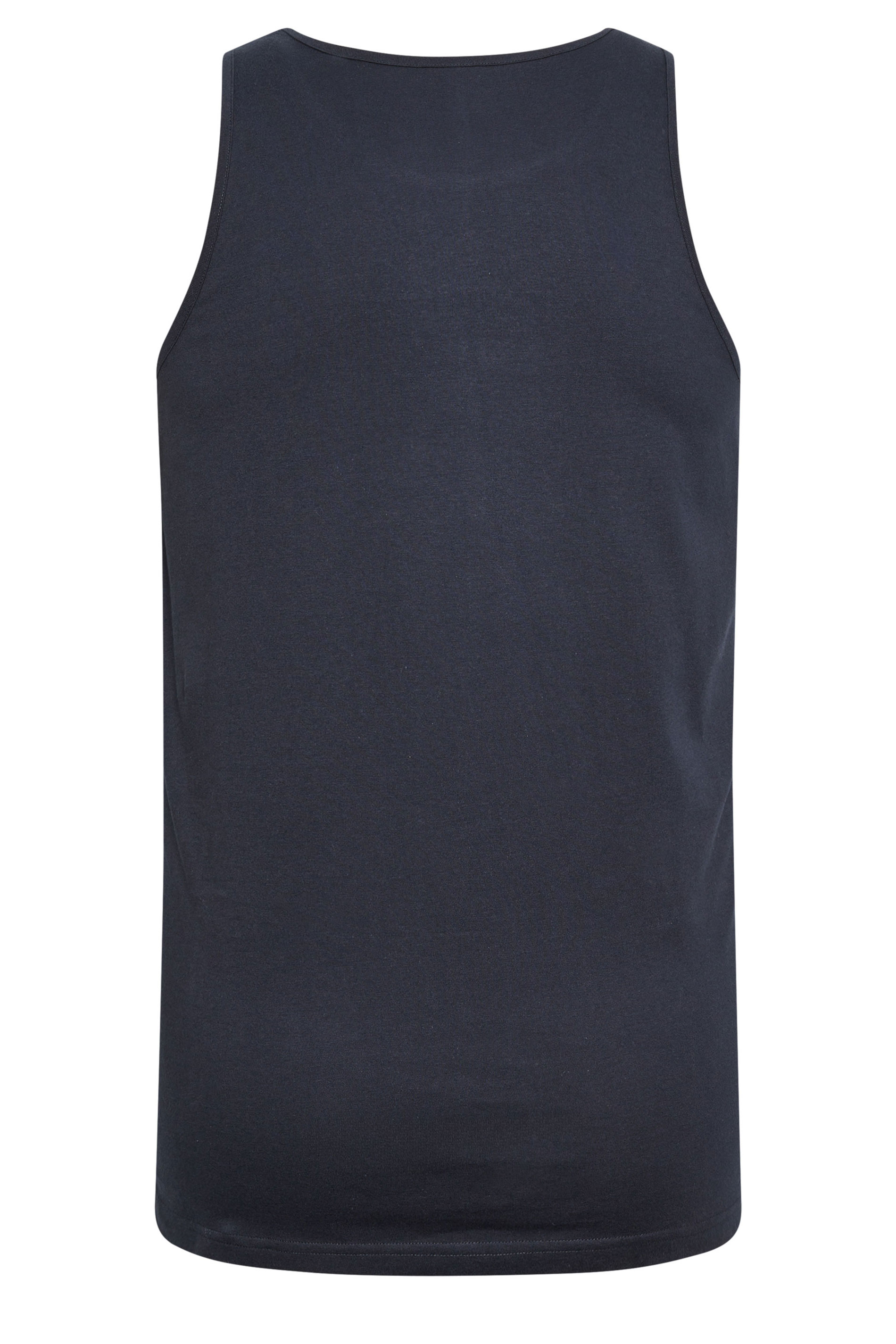 BadRhino Big & Tall Navy Blue 'Summer Vacation' Print Vest | BadRhino 4