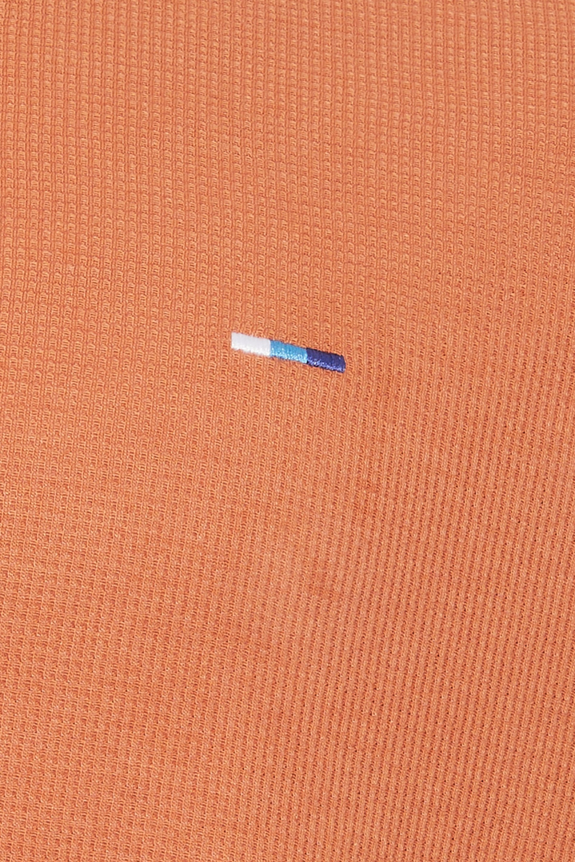 BadRhino Big & Tall Orange Waffle Ringer T-Shirt | BadRhino 4