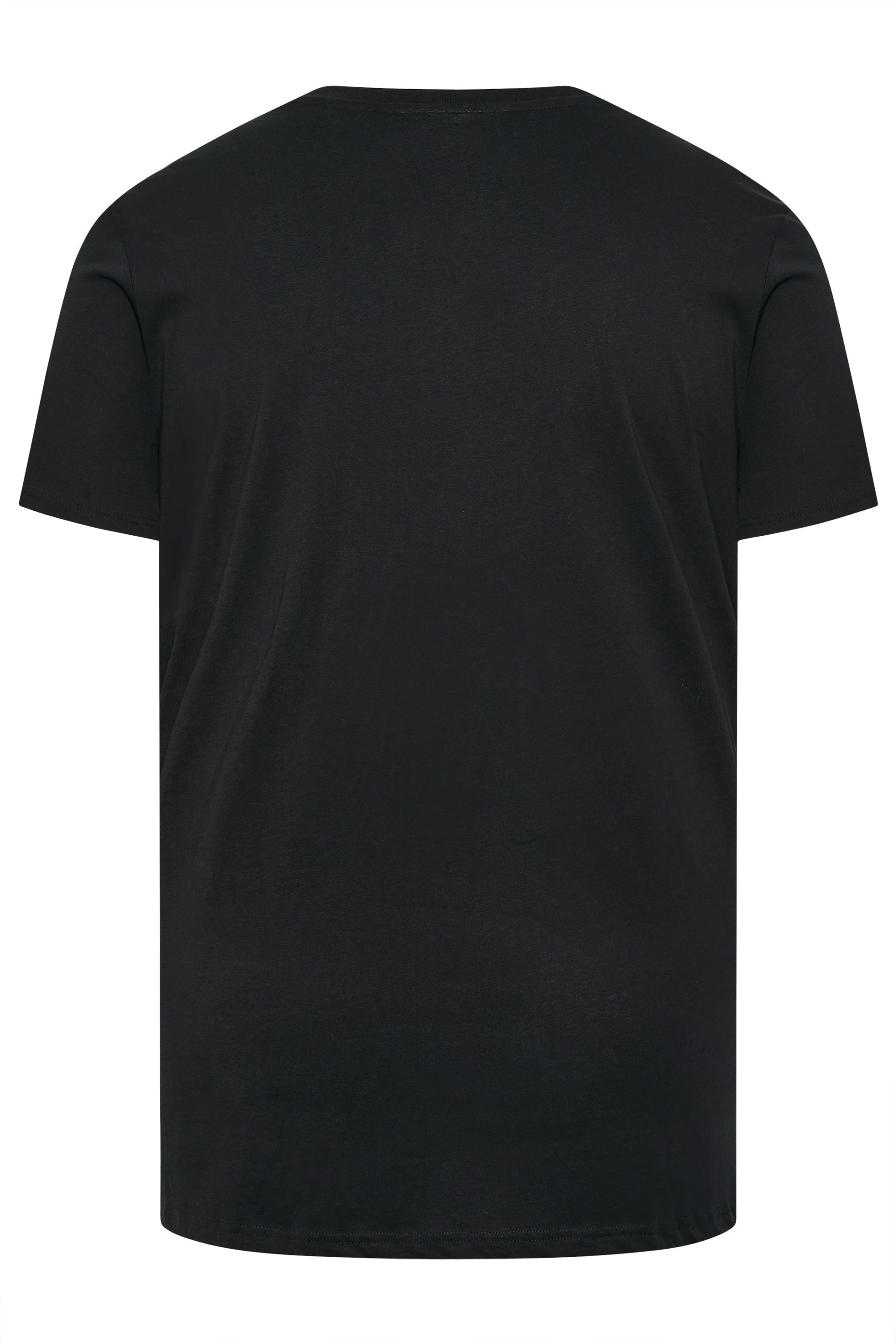 Ben Sherman Big & Tall Black Pub Graphic T-Shirt | BadRhino 5