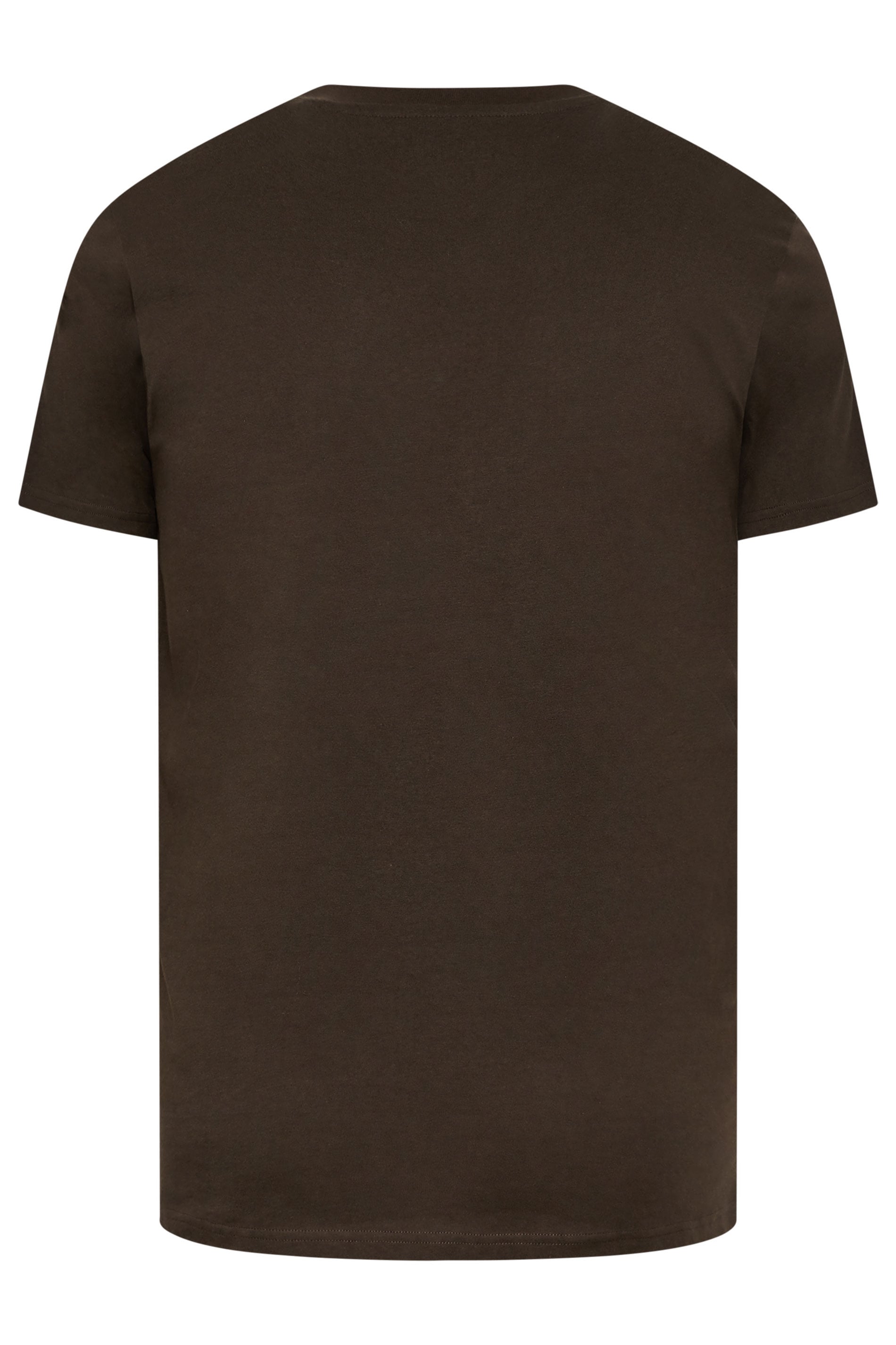 BadRhino Big & Tall Brown 'Vintage Parts' Graphic T-Shirt | BadRhino 6