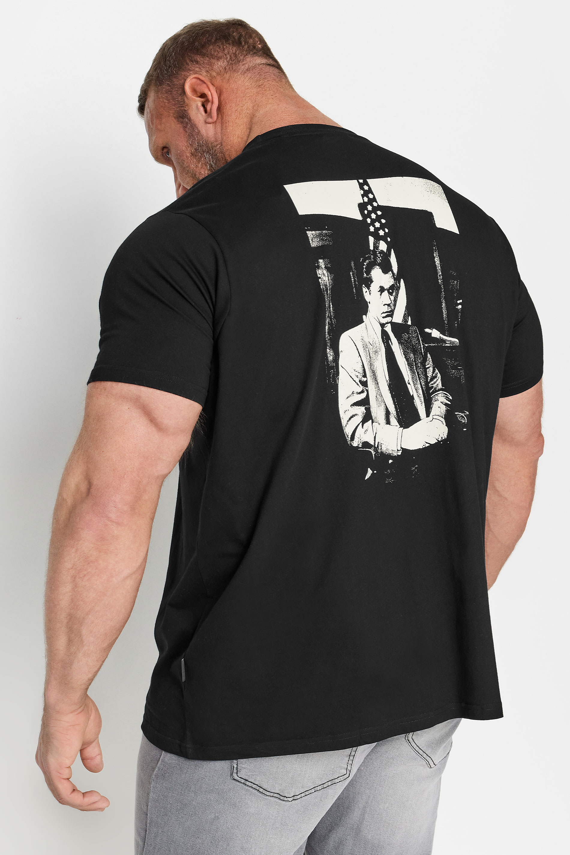 BadRhino Big & Tall Black 'GoodFellas' T-Shirt | BadRhino 3