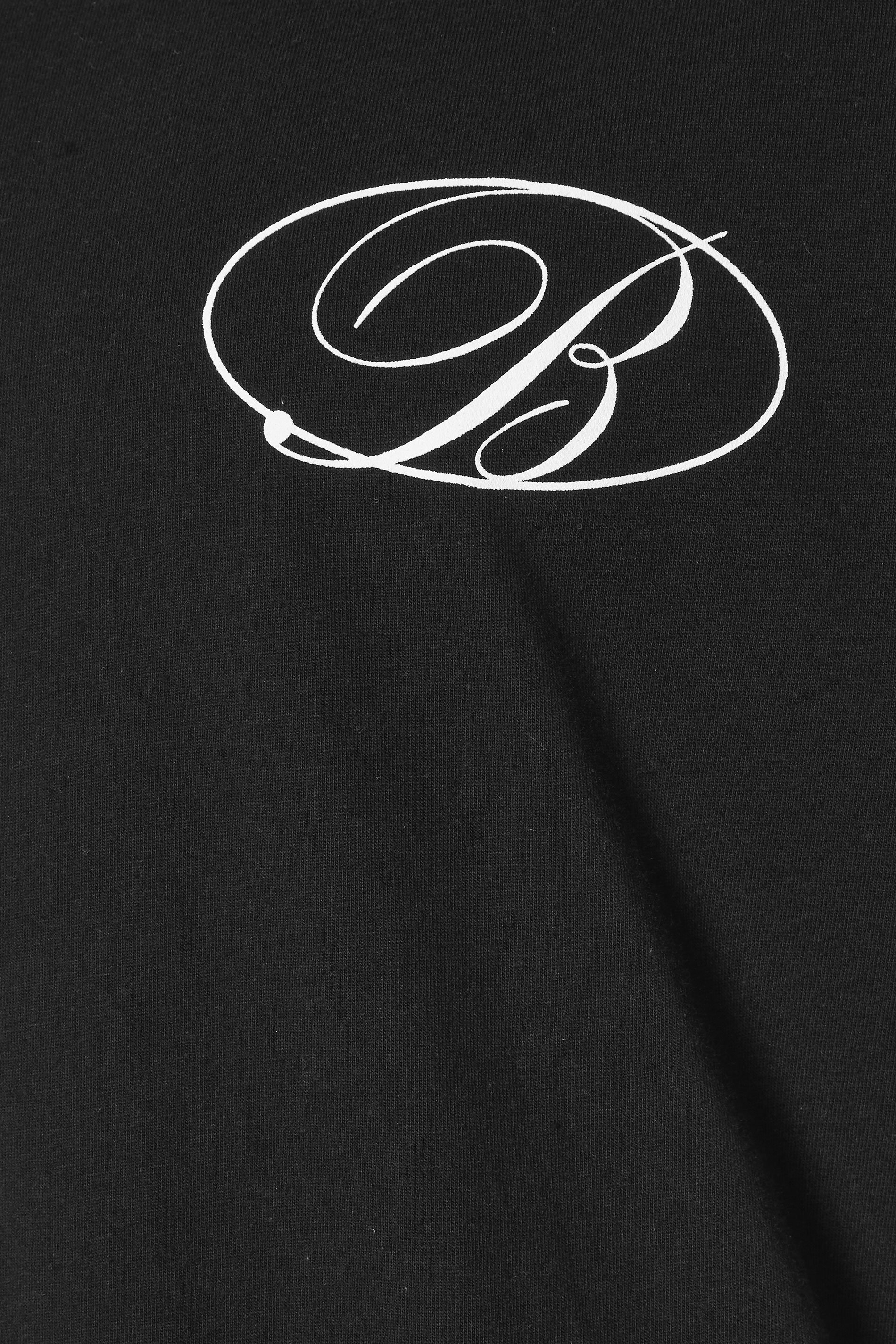 BadRhino Big & Tall Black Script Graphic Print T-Shirt | BadRhino 5