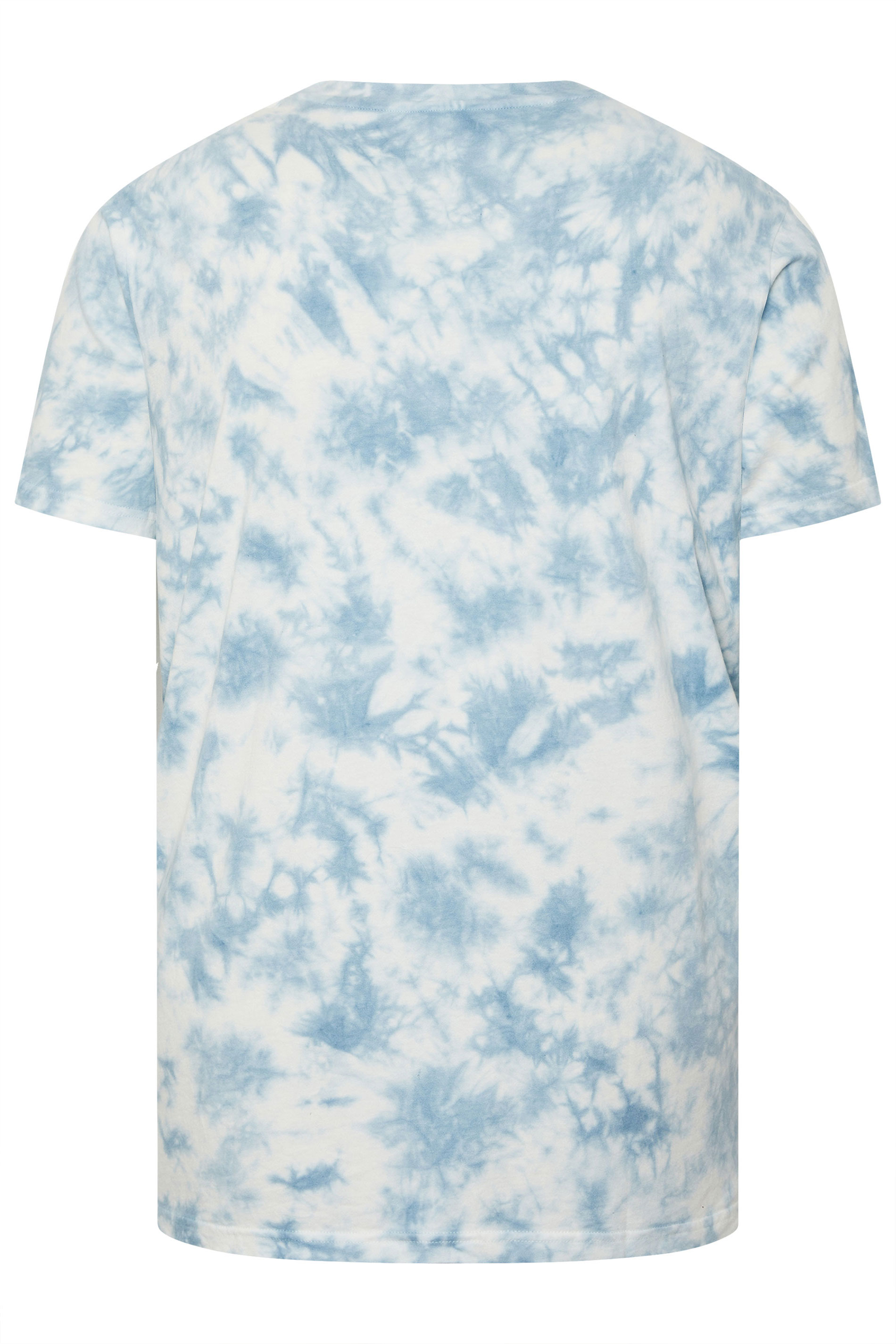 BadRhino Big & Tall Blue Tie Dye T-Shirt | BadRhino 7
