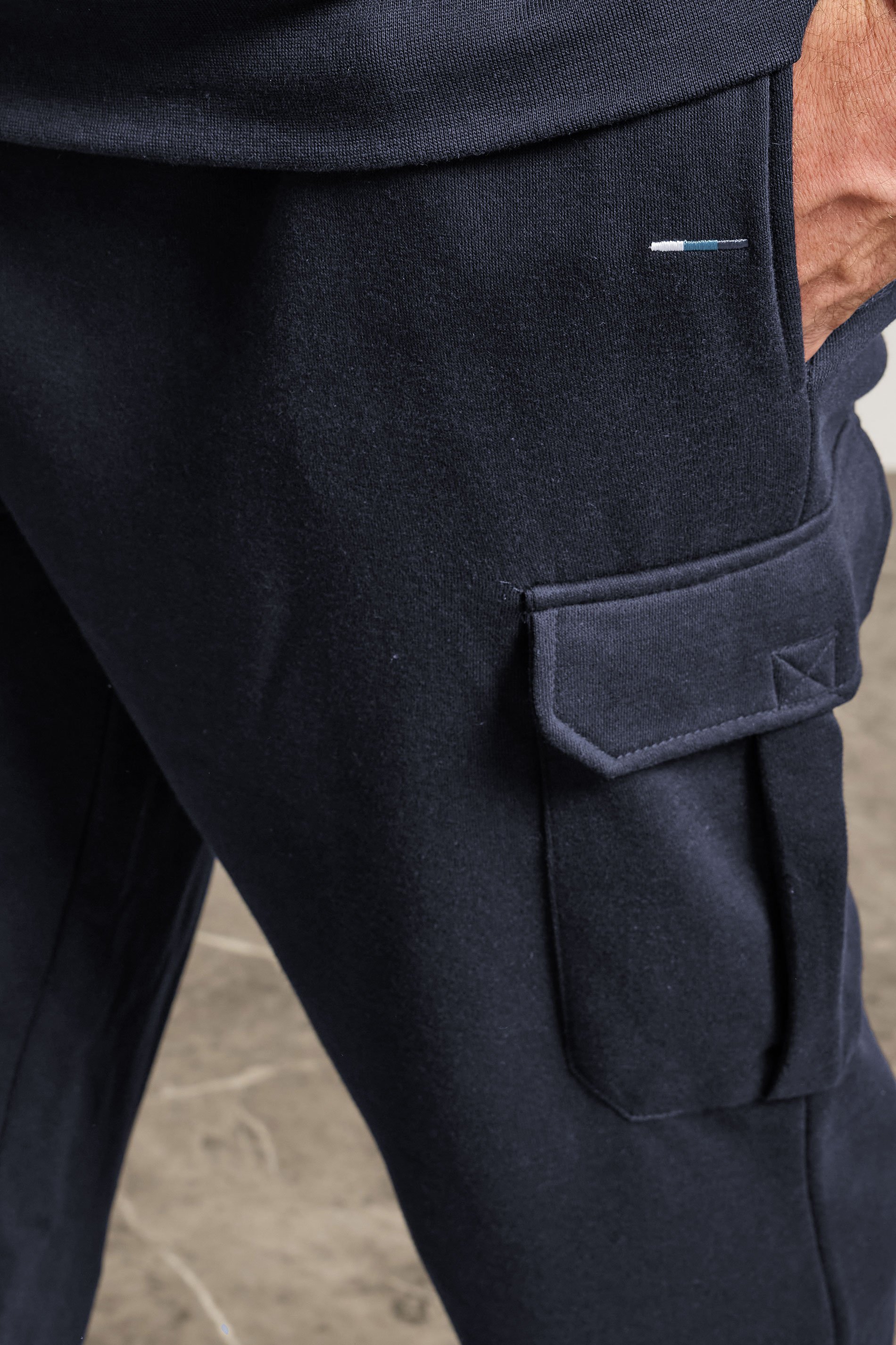 BadRhino Big & Tall 2 PACK Navy Blue Cargo Joggers | BadRhino 5