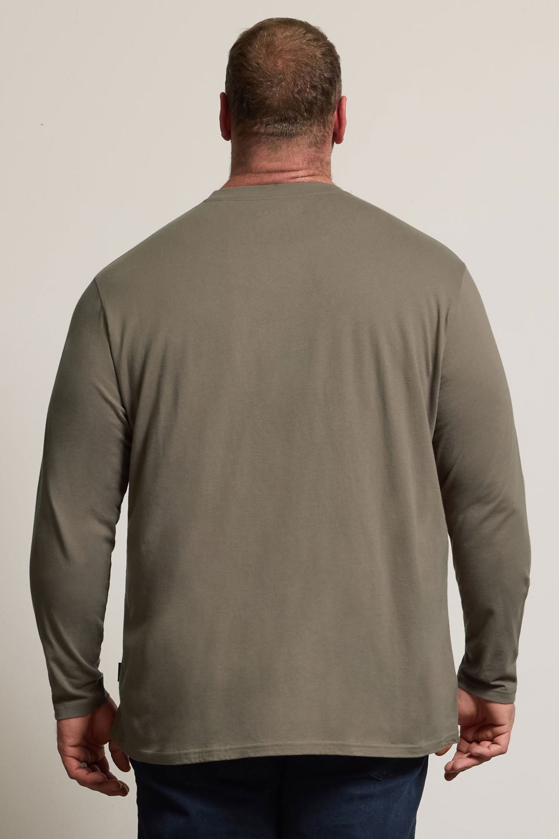 BadRhino Big & Tall Brown Core Long Sleeve T-Shirt | BadRhino 3