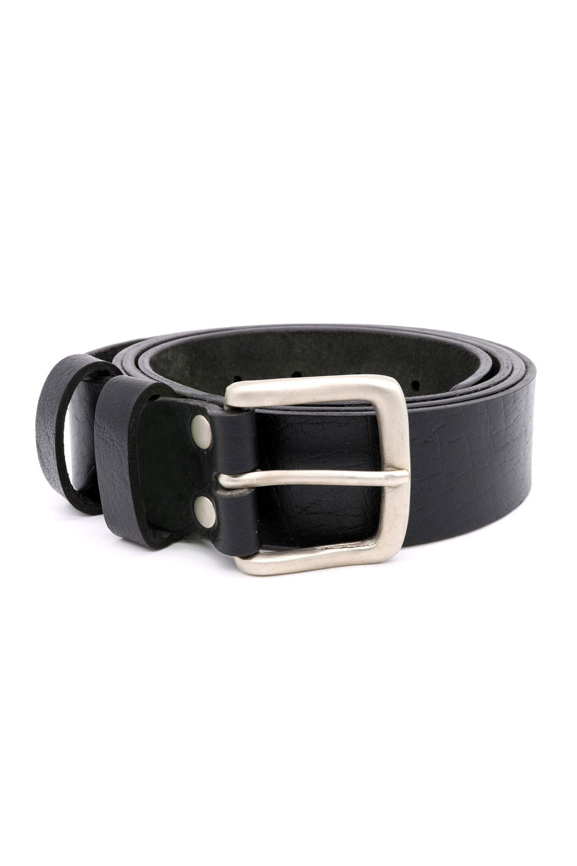 D555 Black Leather Belt | BadRhino