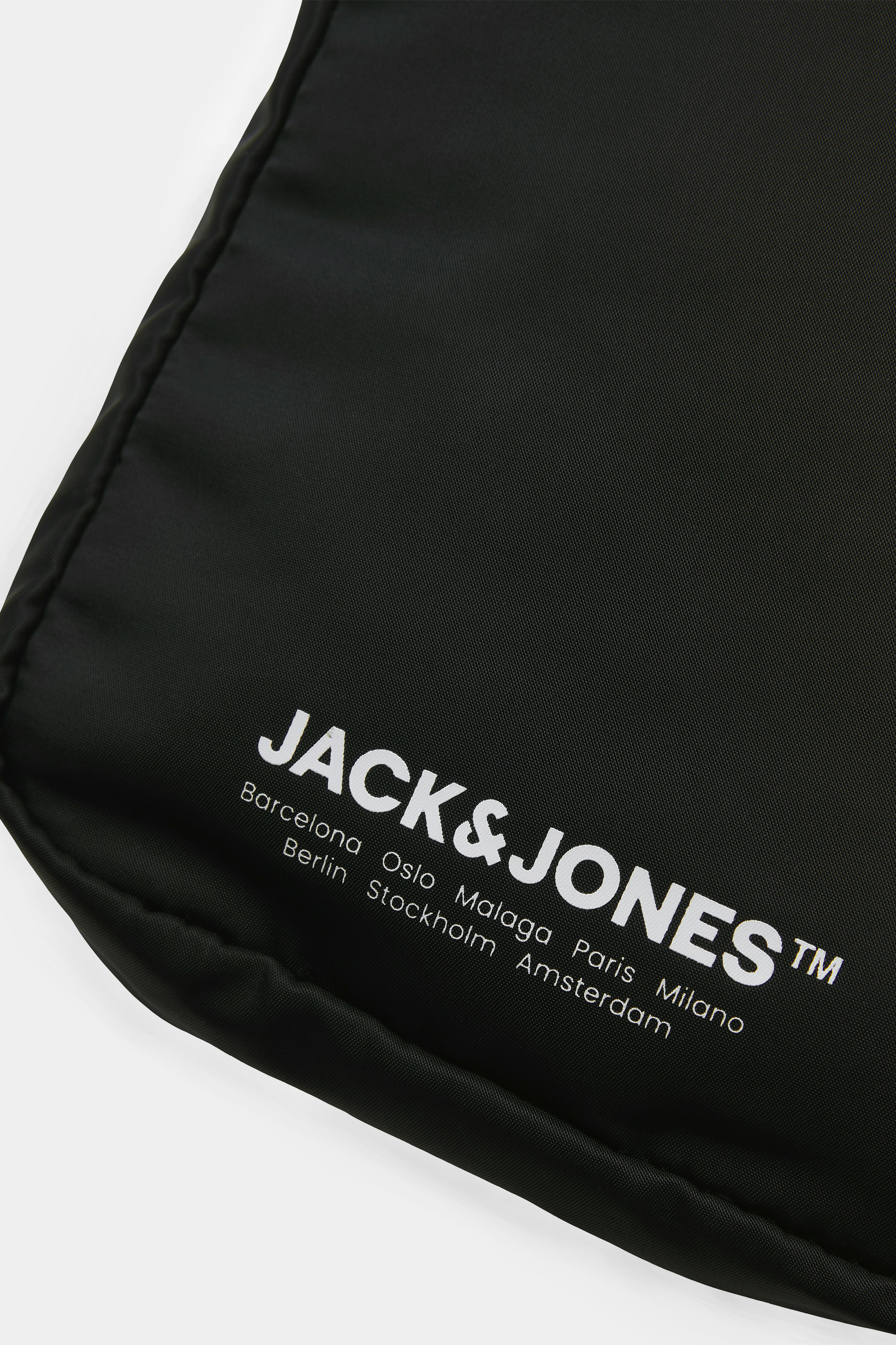 JACK & JONES Big & Tall Black Slingbag | BadRhino 5