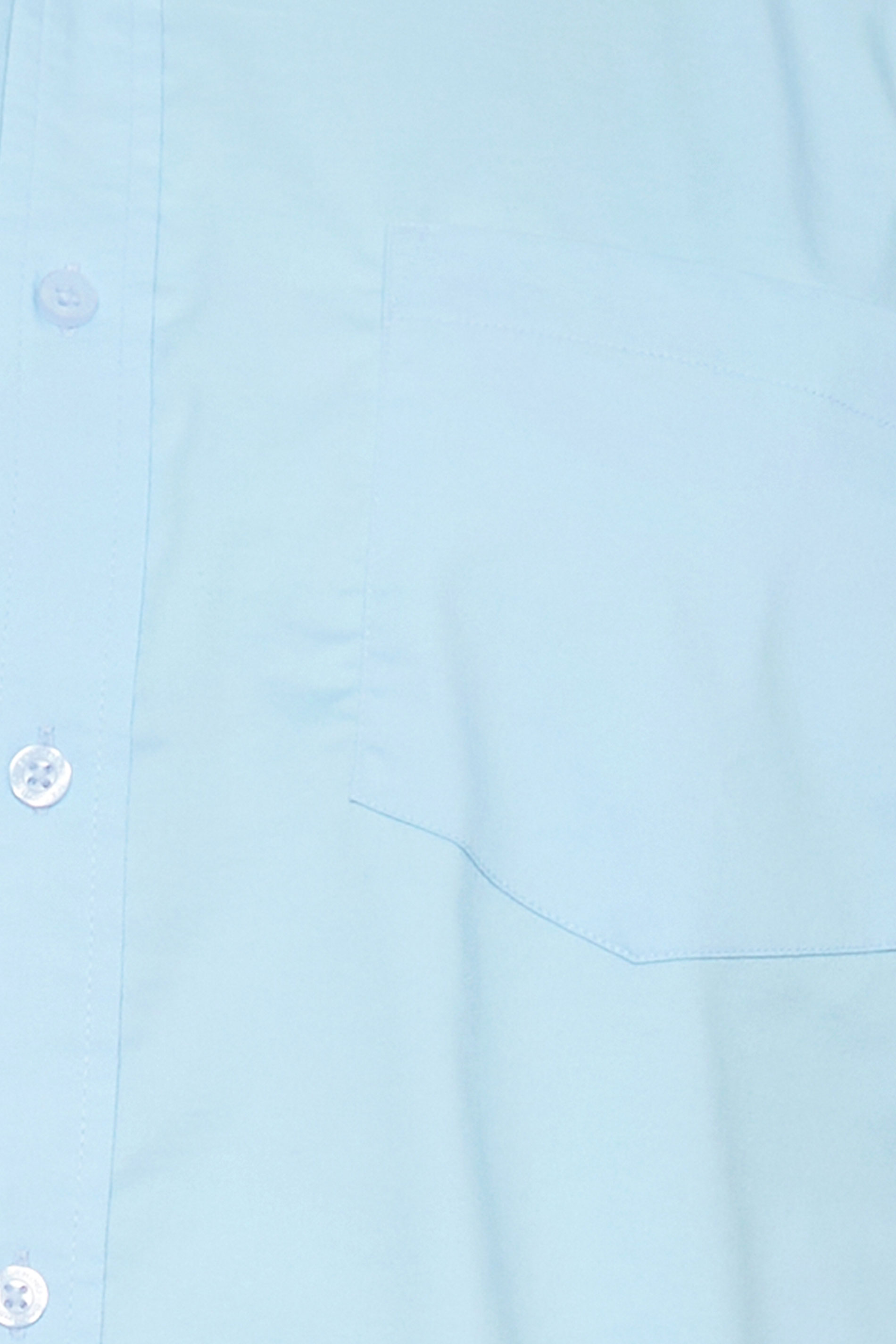 BadRhino Big & Tall Light Blue Short Sleeve Shirt 5