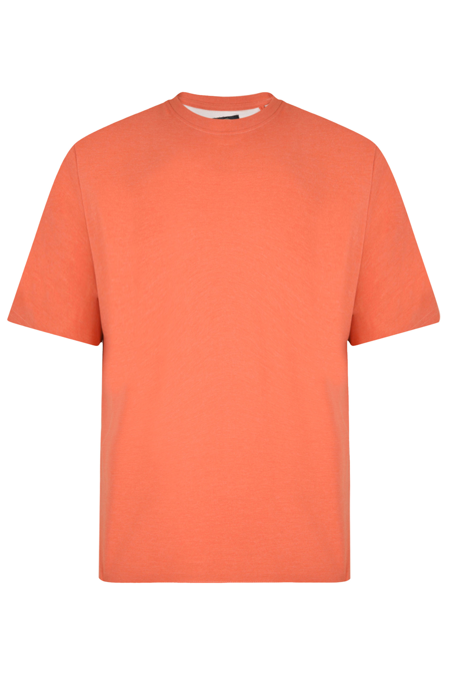 KAM Orange Plain T-Shirt | BadRhino 2