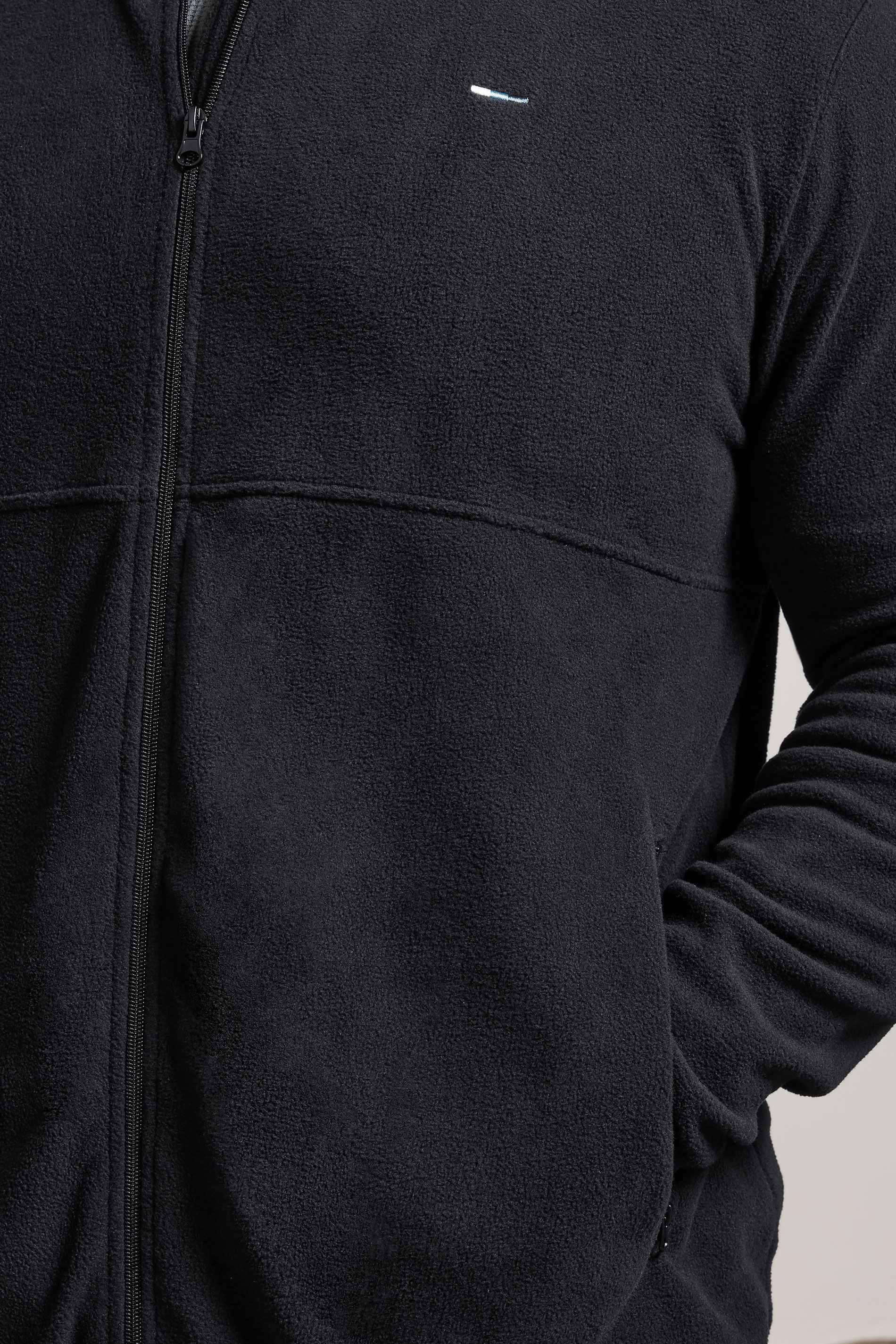 BadRhino Black Essential Zip Through Fleece | BadRhino 5
