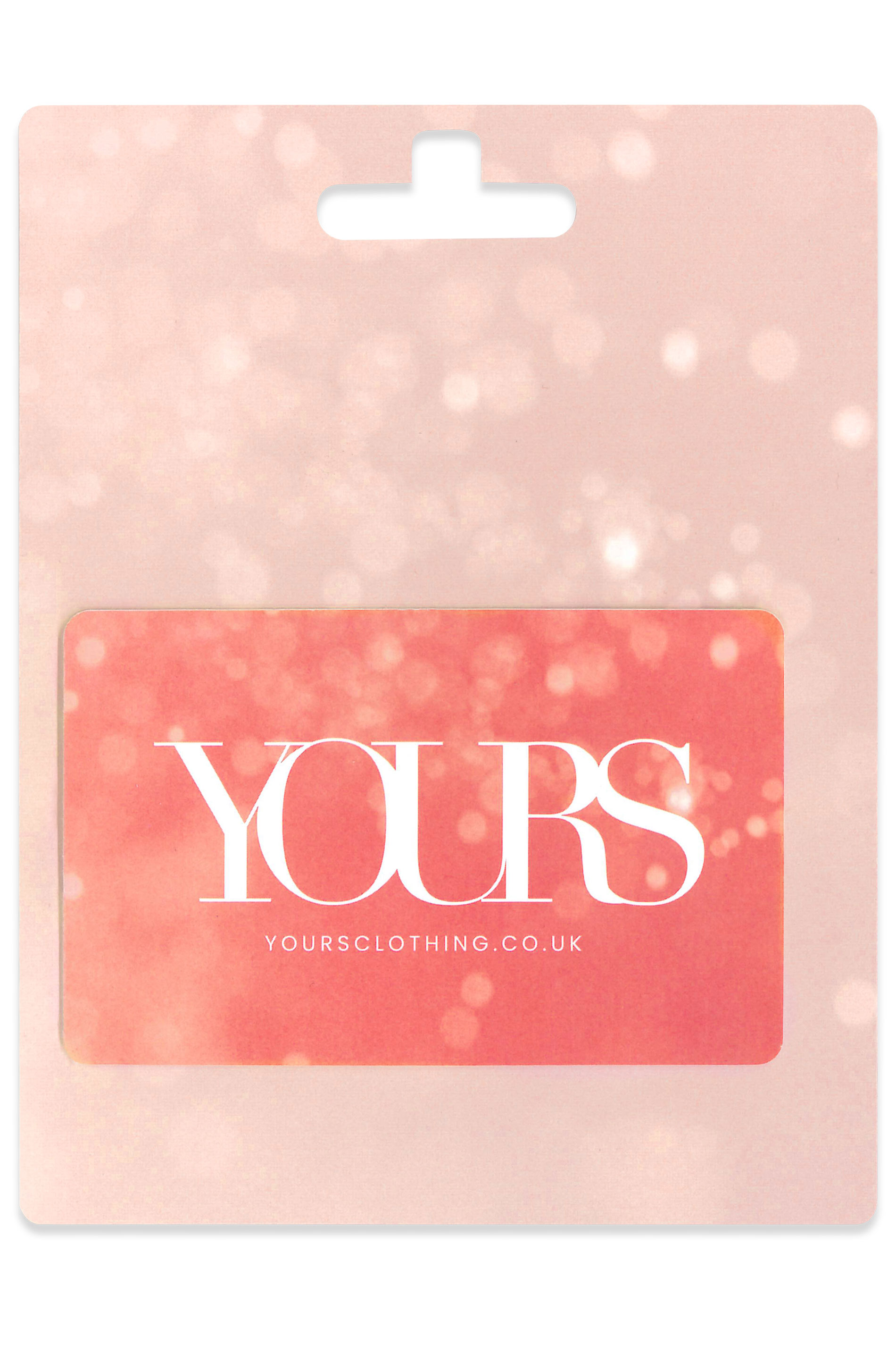 £10 - £150 Yours Clothing Glitter Gift Card 1