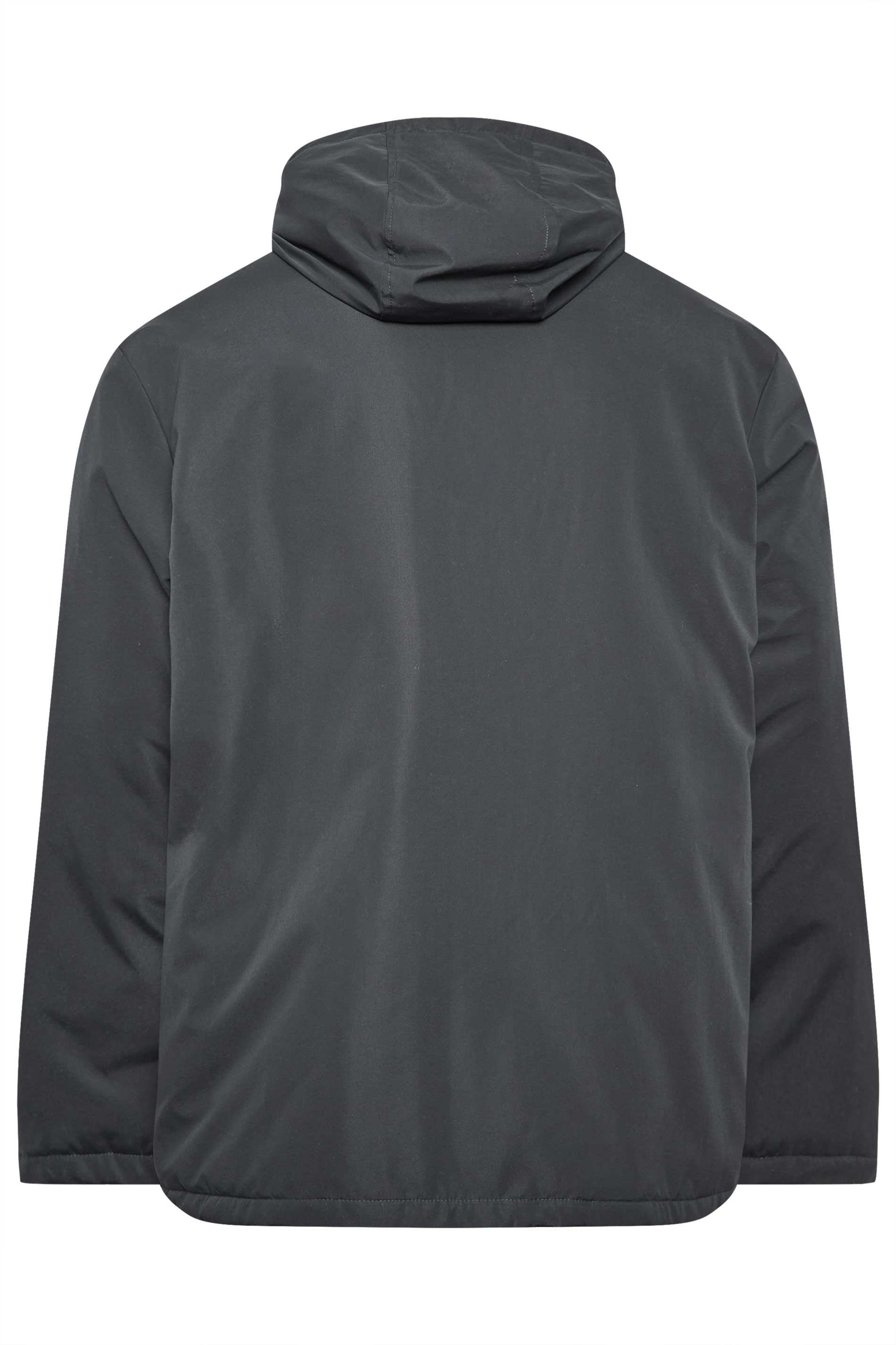 BadRhino Big & Tall Navy Blue Long Hooded Parka | BadRhino 5