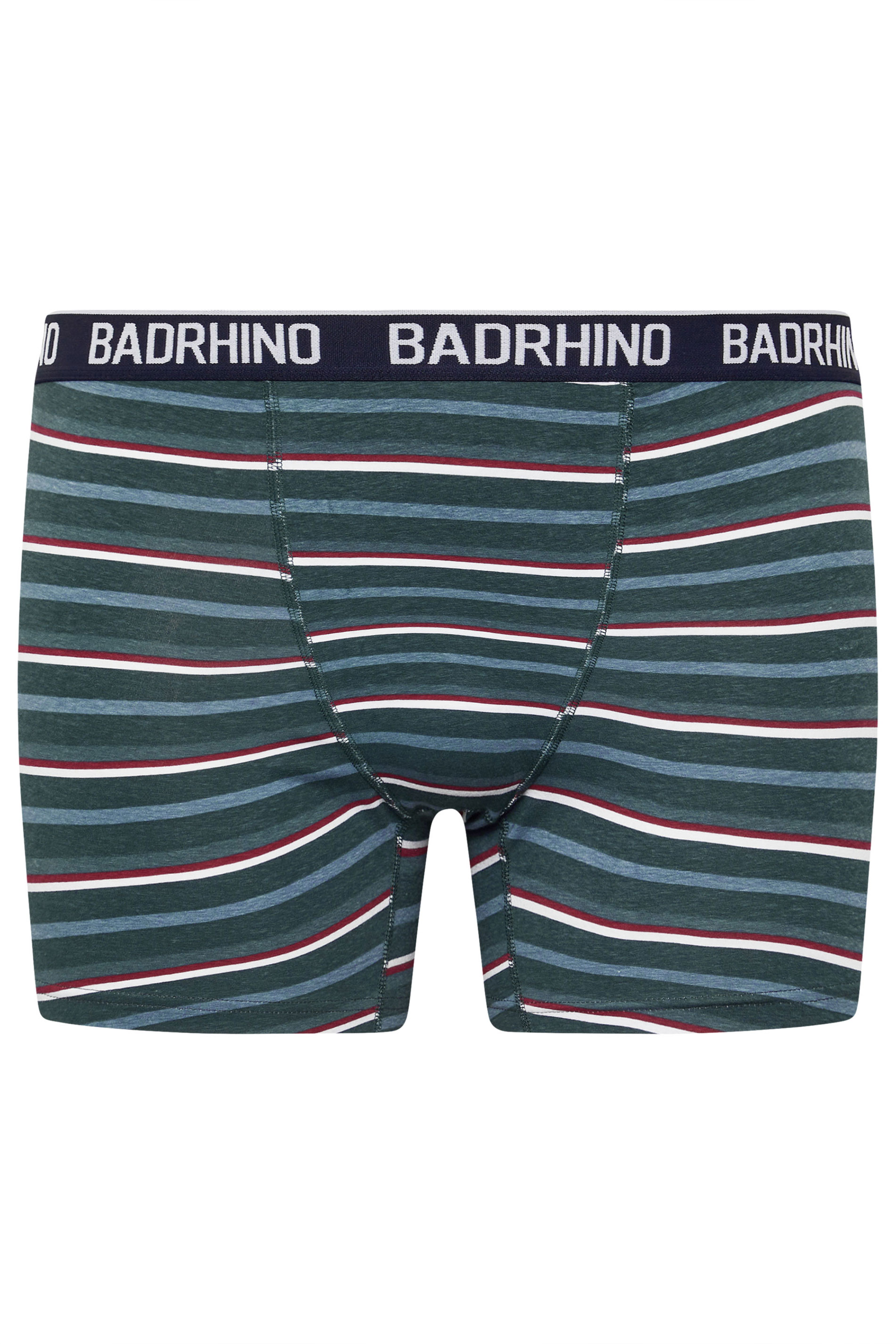 BadRhino Big & Tall 3 PACK Navy Blue Stripe & Spot Boxers | BadRhino 7